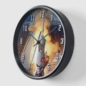 Horloge Lancement de la fusée d'atterrissage Apollo 11 de  (Angle)