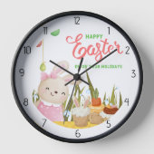 Horloge Lapin de Pâques (Recto)