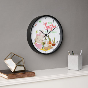 Horloge Lapin de Pâques