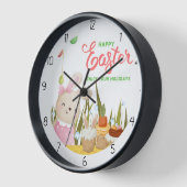 Horloge Lapin de Pâques (Angle)