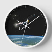 Horloge L'Atlas V541 Lance Le Véhicule En Orbite. (Recto)
