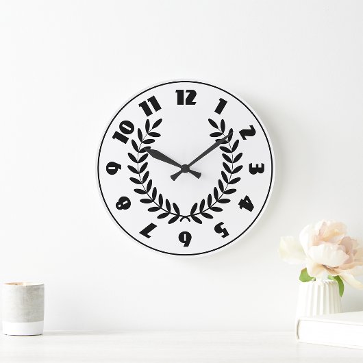 Horloge Laurel Wreath