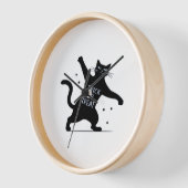 Horloge Le Chat Noir Dancing Spooktacular Trick-or-Trea (Angle)