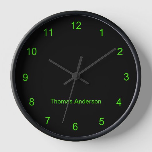 Horloge Le Clock de Custom Colors (Recto)