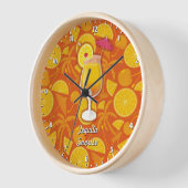 Horloge Le lever du soleil de Tequila (Angle)
