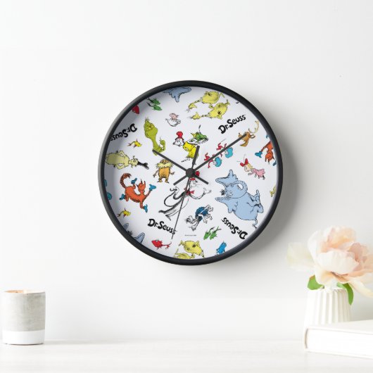 Horloge Le monde du Dr Seuss Motif (Maison)