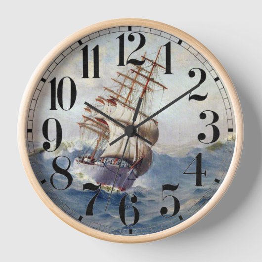 Horloge Le navire Portpatrick 1900 (Recto)