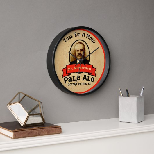 Horloge Le Pale Ale de M. Molotov (Bureau)