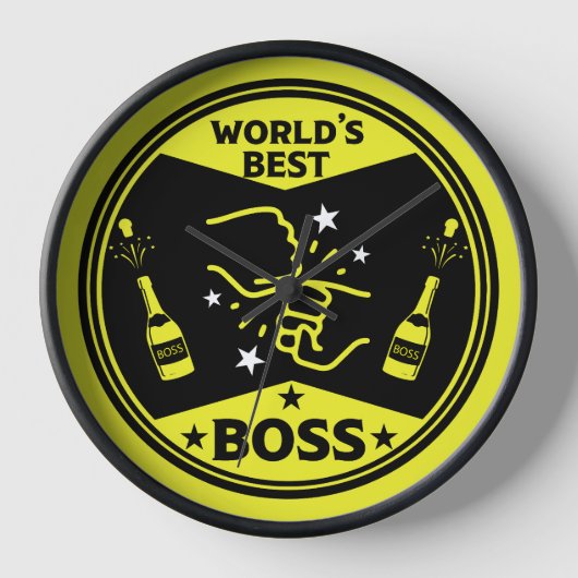 Horloge Le plus grand patron du monde (Recto)