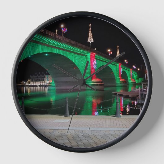 Horloge Le pont de Londres, le lac Havasu, Az. (Recto)