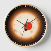 Horloge Le système Kepler-16. (Recto)