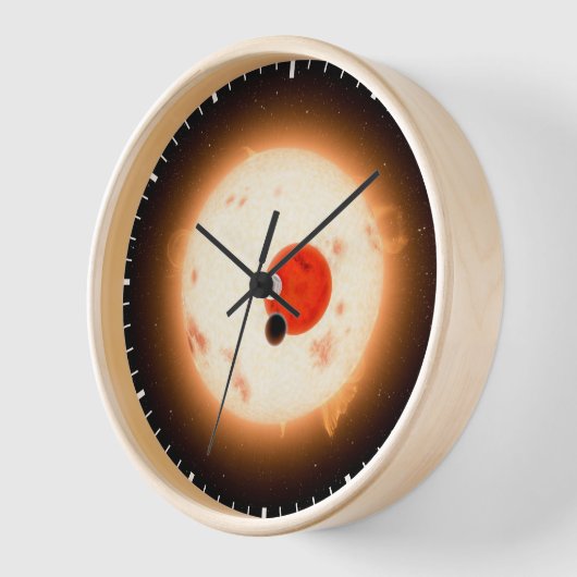Horloge Le système Kepler-16. (Angle)