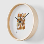 Horloge Lecture de Halloween Ghost Lover (Angle)