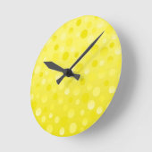 Horloge Lemon Fizz ronde (Angle)