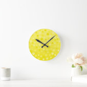 Horloge Lemon Fizz ronde (Maison)
