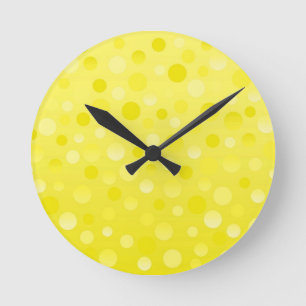 Horloge Lemon Fizz ronde
