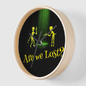 Horloge L'enlèvement d'Aliens par OVNI 👽 sommes-nous perd (Angle)