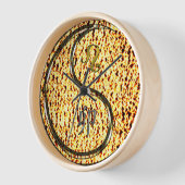 Horloge Léo & Lapin de feu (Angle)