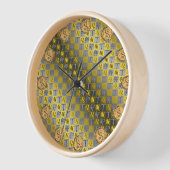 Horloge Léo & Lapin de feu (Angle)