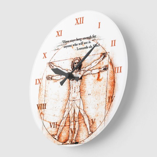 Horloge Leonardo da Vinci (Angle)