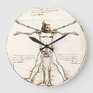 Horloge Leonardo DaVinci Vitruvian