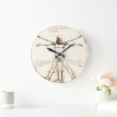 Horloge Leonardo DaVinci Vitruvian (Maison)