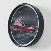 HORLOGE L'ÉPAVE DE L'EDMUND FITZGERALD (Angle)