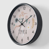 Horloge Les enfants botaniques de Girls (Angle)