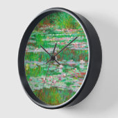 Horloge Les nénuphars de Monet (Angle)