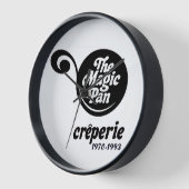 Horloge Les restaurants Magic Pan de l'Illinois (Angle)