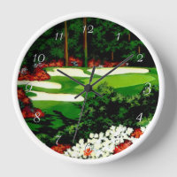 Les Verts, terrain de golf à l'horloge