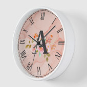 Horloge Lettre A (Angle)