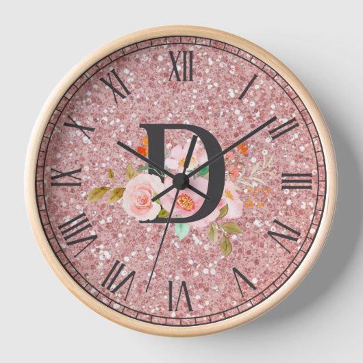 Horloge Lettre D (Recto)