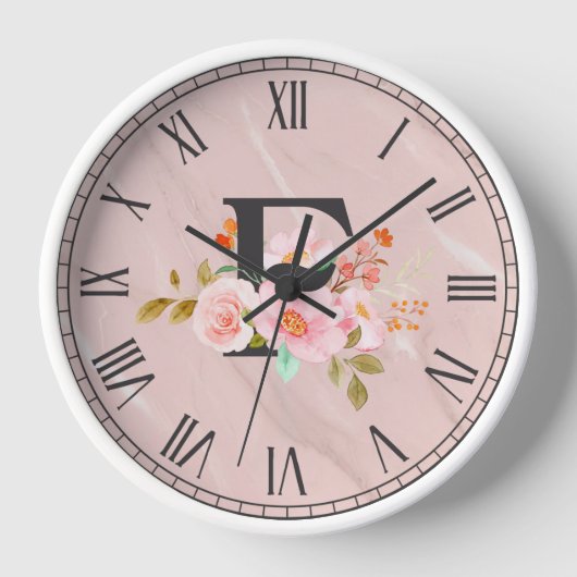 Horloge Lettre F (Recto)