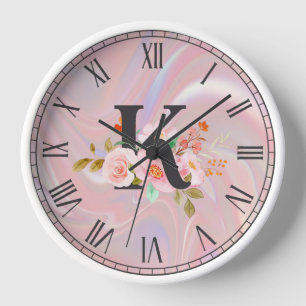 Horloge Lettre K