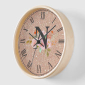 Horloge Lettre N (Angle)