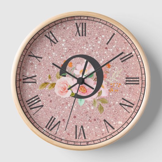 Horloge Lettre O (Recto)
