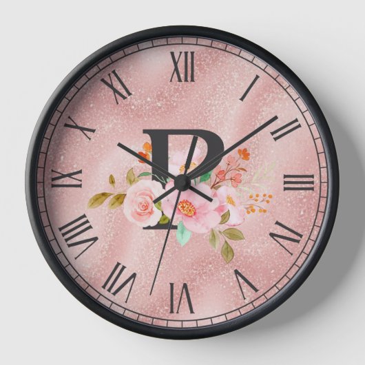 Horloge Lettre P (Recto)