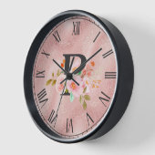 Horloge Lettre P (Angle)