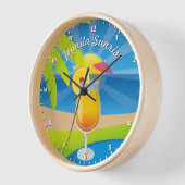 Horloge Lever de soleil de Tequila (Angle)