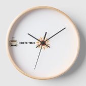 HORLOGE L'HEURE DU CAFÉ (Recto)