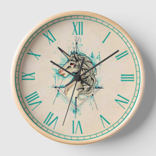 Horloge Licorne
