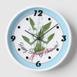 Horloge Lily of the valley