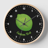 Horloge Lime (Recto)