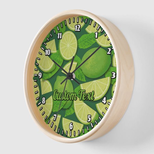 Horloge Lime (Angle)