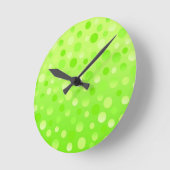 Horloge Lime Fizz ronde (Angle)