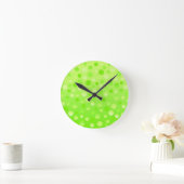 Horloge Lime Fizz ronde (Maison)