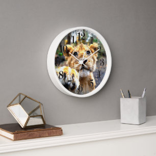 Horloge Lion