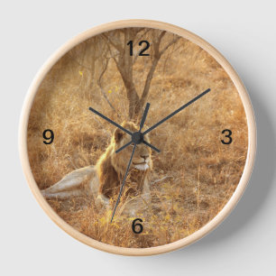 Horloge Lion