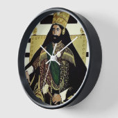 Horloge Lion of Judah Jah Rasta Reggae Roots (Angle)